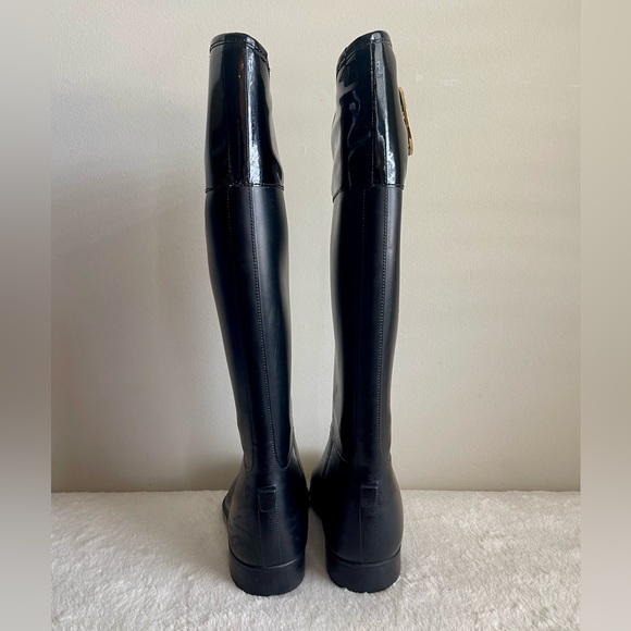 Tory Burch “Black” X Aigle Boots Sz 8B.. - Picture 3 of 5